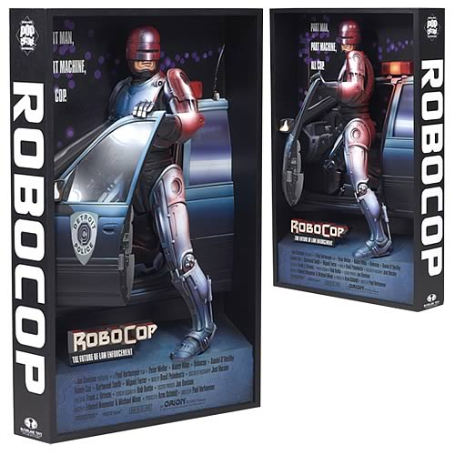 Robocop 3-D Movie Poster Sculpture